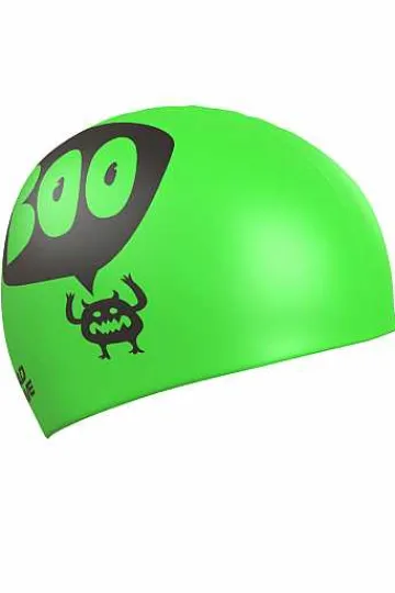 Silicone Swim Caps^Mad Wave Boo