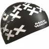 Silicone Swim Caps^Mad Wave Cross