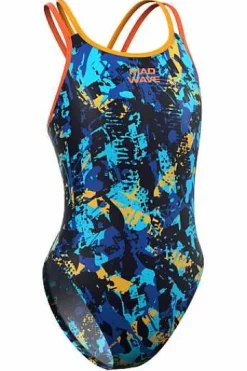 Junior's Swimsuits^Mad Wave Crossback Junior Pbt A3