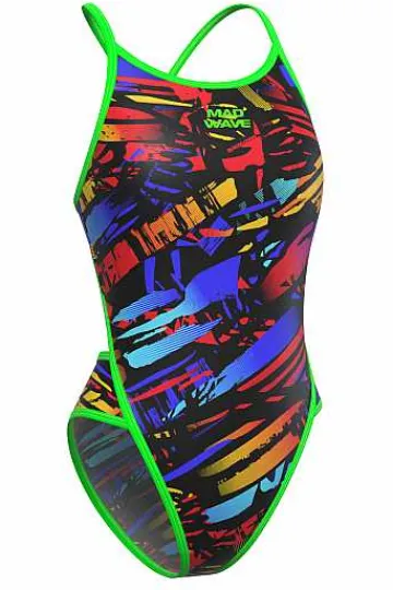 Chlorine Resistant Swimsuits^Mad Wave Diana Pbt H0