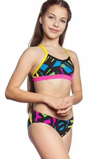 Junior's Swimsuits^Mad Wave Frisky Bottom Junior Pbt J3