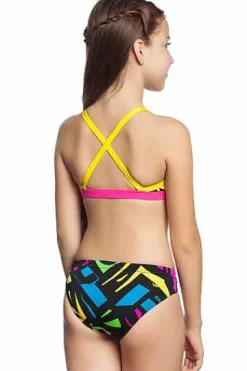 Junior's Swimsuits^Mad Wave Frisky Top Junior Pbt J3