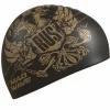 Silicone Swim Caps^Mad Wave Gold Eagle