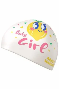 Silicone Swim Caps^Mad Wave Lemon