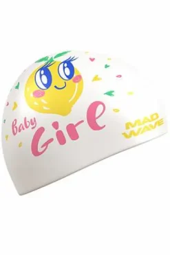 Silicone Swim Caps^Mad Wave Lemon