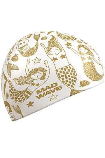 Silicone Swim Caps^Mad Wave Mermaids