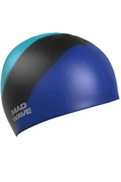 Silicone Swim Caps^Mad Wave Multi Adult Big