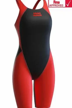 Racing Swimsuits^Mad Wave Mw Revolution Women Open Back