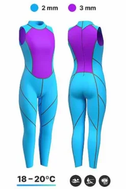 Wetsuits^Mad Wave Opnwtr Hydrostar Dsss Lgj Lady