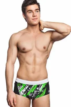 Men's Aquashorts^Mad Wave Racer Pbt Y6