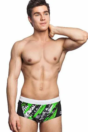 Men's Aquashorts^Mad Wave Racer Pbt Y6