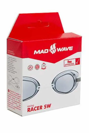 Racing Goggles^Mad Wave Racer Sw