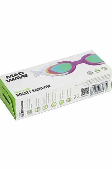 Junior Goggles^Mad Wave Rocket Rainbow