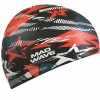 Silicone Swim Caps^Mad Wave Stars