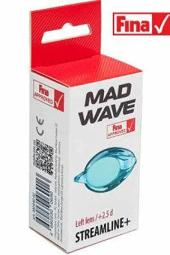 Prescription Goggles^Mad Wave Streamline+ Left