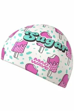 Silicone Swim Caps^Mad Wave Sugar